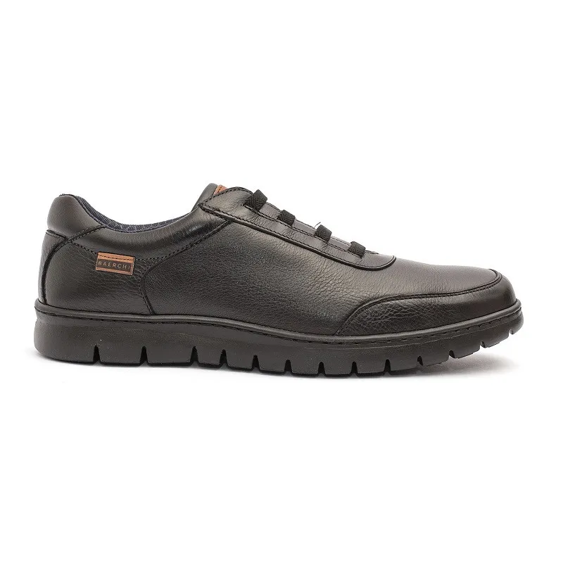 Zapato Elasticos Baerchi 5323 Negro