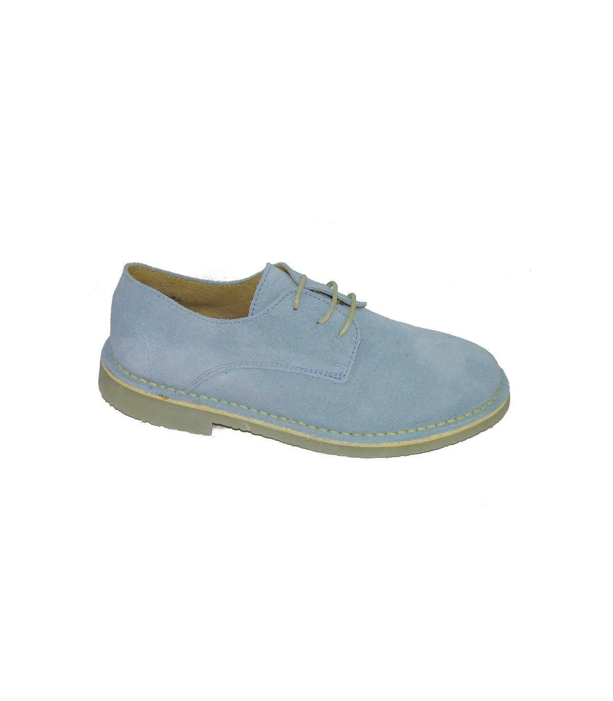 Zapato serraje azul celeste ATXA
