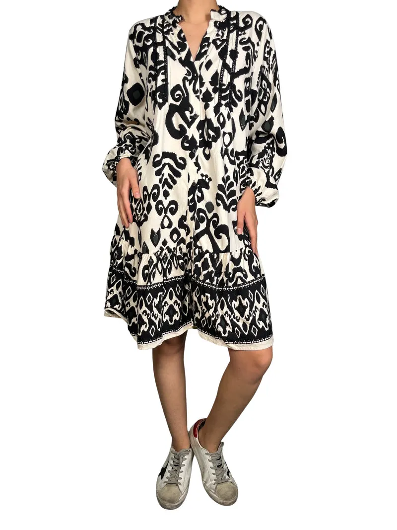 ZARA Vestido Viscosa