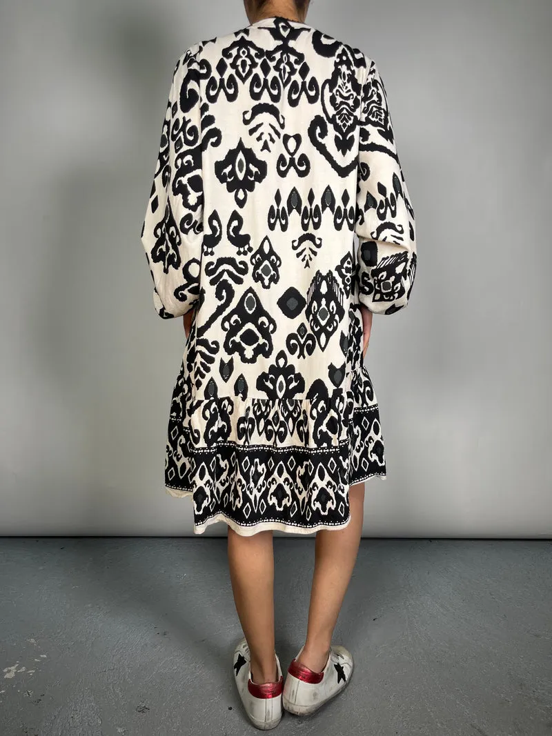 ZARA Vestido Viscosa