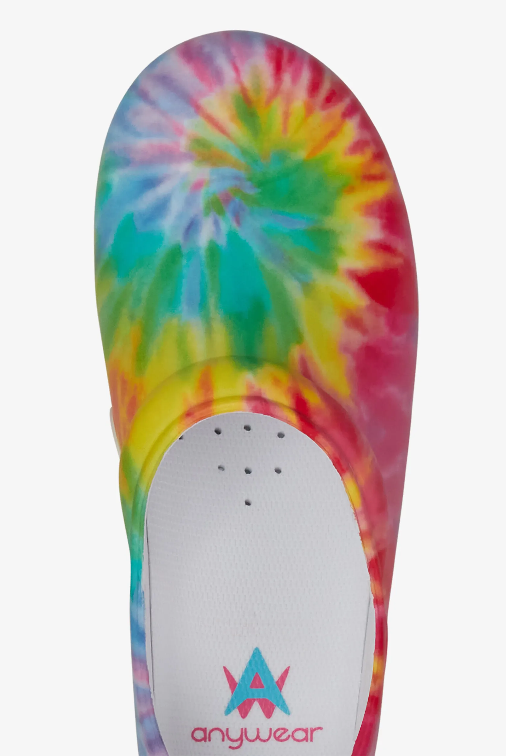 Zuecos Anywear Sr Angel Vivid Tie Dye para mujer